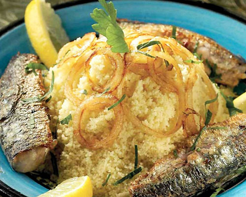 Couscous aux sardines