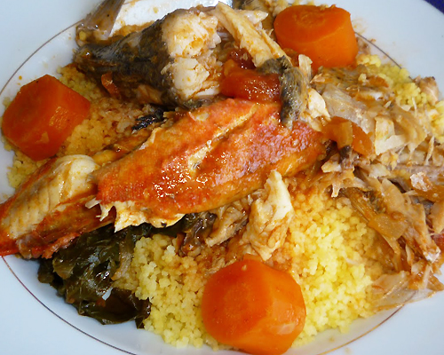 Couscous au poisson