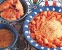 Couscous au poulet en sauce thaï