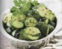 Salade de courgettes épicée